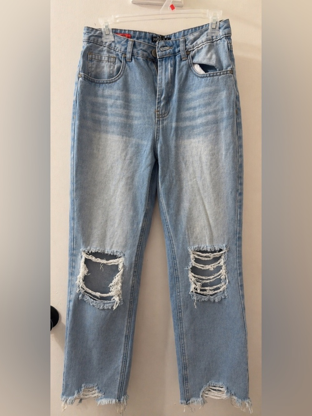 Light Blue Ripped Jeans Size 7